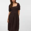 Vmrokaya Midi-Kleid