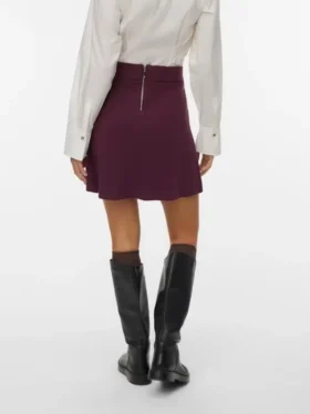 Vmsaba kurzer Short-Rock mit mittlerer Taillenhöhe