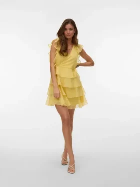 Vmsabrina Kurzes Kleid mit Shorts