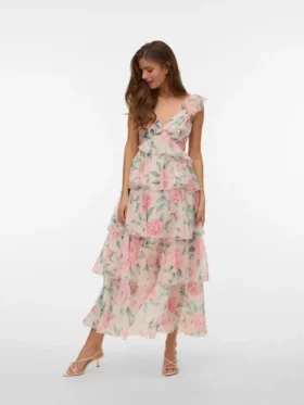 Vmsafina Langes Kleid