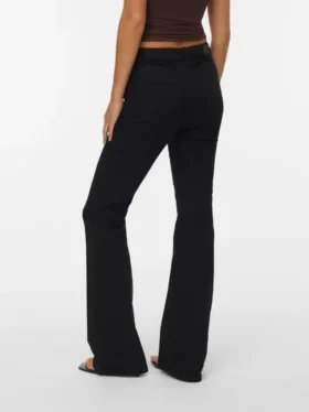 Vmselina High-Rise-Jeans mit ausgestelltem Schnitt