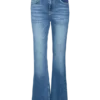 Vmselina High-Rise-Jeans mit ausgestelltem Schnitt