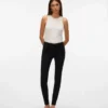 Vmseven Mid-Rise-Jeans in Slim-Fit-Passform
