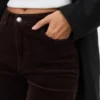 Vmsiga Cordhose mit hoher Leibhöhe