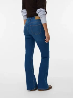 Vmsiga High-Rise-Jeans mit ausgestelltem Schnitt