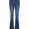 Vmsiga High-Rise-Jeans mit ausgestelltem Schnitt