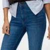 Vmsiga High-Rise-Jeans mit ausgestelltem Schnitt