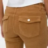 Vmsigi Cordhose mit niedriger Leibhöhe