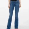 Vmsigi Jeans mit niedriger Leibhöhe und ausgestelltem Schnitt