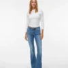 Vmsigi Jeans mit niedriger Leibhöhe und ausgestelltem Schnitt