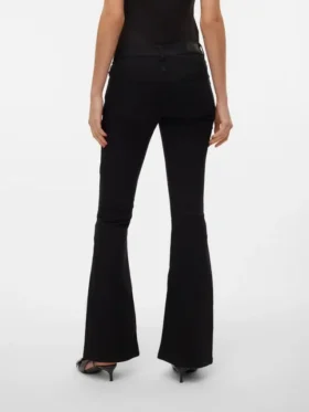 Vmsigi Jeans mit niedriger Leibhöhe und ausgestelltem Schnitt