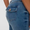 Vmsigi Jeans mit niedriger Leibhöhe und ausgestelltem Schnitt