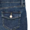 Vmsigi Low-Rise-Jeans mit ausgestelltem Schnitt