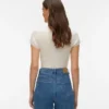 Vmsilje Strick-T-Shirt