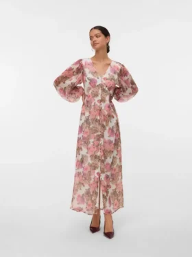 Vmsmilla Langes Kleid