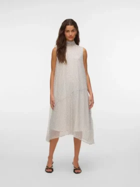 Vmsmilla Langes Kleid