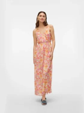 Vmsmilla Langes Kleid