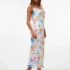 Vmsmilla Langes Kleid