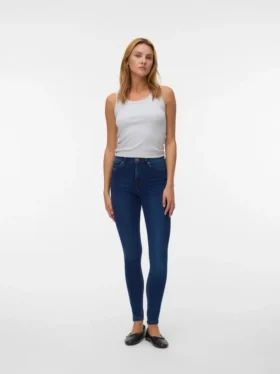 VMSophia High-Rise-Jeans in Slim-Fit