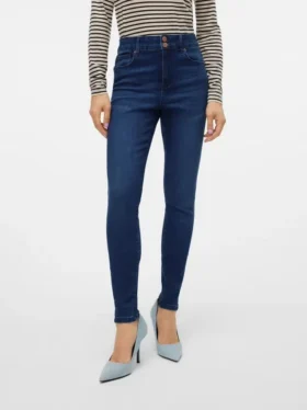 VMSophia High-Rise-Jeans in Slim-Fit