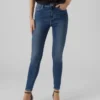 VMSophia High-Rise-Jeans in Slim-Fit