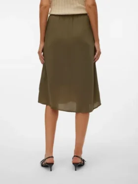 Vmsunny Midi-Rock mit hoher Taille