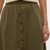 Vmsunny Midi-Rock mit hoher Taille