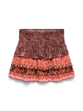 Vmswip kurzer Short-Rock mit mittlerer Taillenhöhe