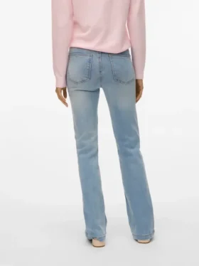 Vmtanna High-Rise-Jeans mit ausgestelltem Schnitt