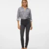 VMTanya Mid-Rise-Jeans in Skinny-Passform