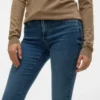 VMTanya Mid-Rise-Jeans in Skinny-Passform