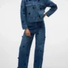 Vmtaylor Jeans mit mittlerer Leibhöhe und lockerer Passform