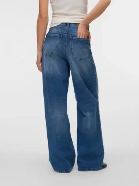 Vmtaylor Jeans mit mittlerer Leibhöhe und weitem Bein