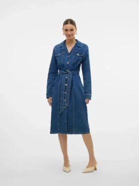 Vmtelly Midi-Kleid
