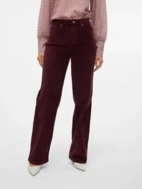 Vmtessa High-Rise-Jeans aus Cord mit weitem Schnitt