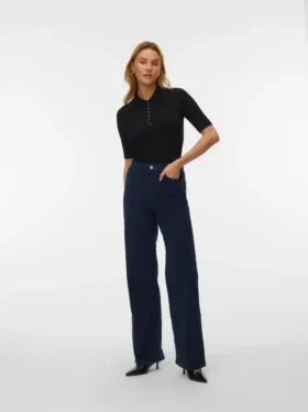 Vmtessa High-Rise-Jeans aus Cord mit weitem Schnitt