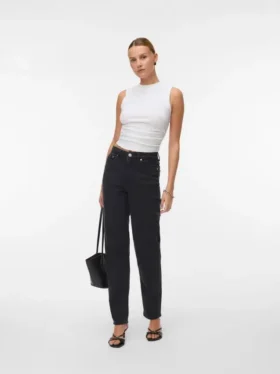 Vmtessa High-Rise-Jeans im Mom-Fit