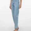 Vmtessa High-Rise-Jeans im Mom-Fit