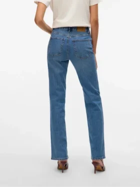 Vmtessa High-Rise-Jeans in gerader Passform