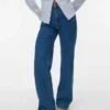 Vmtessa High-Rise-Jeans in weiter Passform
