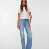 Vmtessa High-Rise-Jeans mit gerader Passform