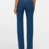 Vmtessa High-Rise-Jeans mit gerader Passform