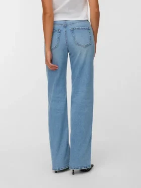 Vmtessa High-Rise-Jeans mit gerader Passform