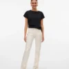 Vmtessa High-Rise-Jeans mit gerader Passform