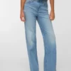 Vmtessa High-Rise-Jeans mit gerader Passform