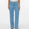 Vmtessa High Rise Wide Fit – Cropped-Jeans