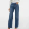 Vmtessa Jeans mit hoher Leibhöhe und weitem Bein