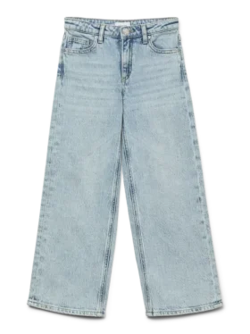 Vmtessa Jeans mit hoher Leibhöhe und weitem Bein