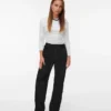 Vmtessa Jeans mit hoher Leibhöhe und weitem Bein