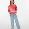 Vmtessa Jeans mit hoher Leibhöhe und weitem Bein